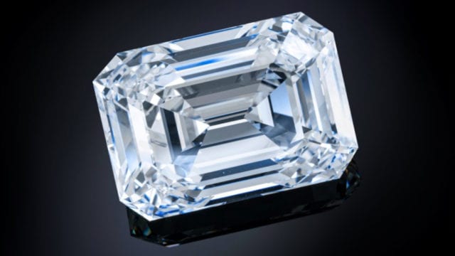 Venderán diamante de 101 quilates en subasta; podría alcanzar 20 mdd