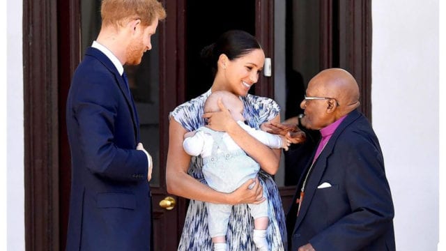 Por cumpleaños, familia real felicita a Archie, hijo de Meghan y Harry
