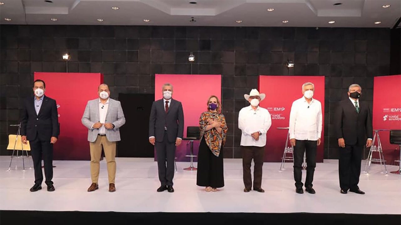 En debate a la gubernatura de Michoacán, sale a relucir Leonel Godoy