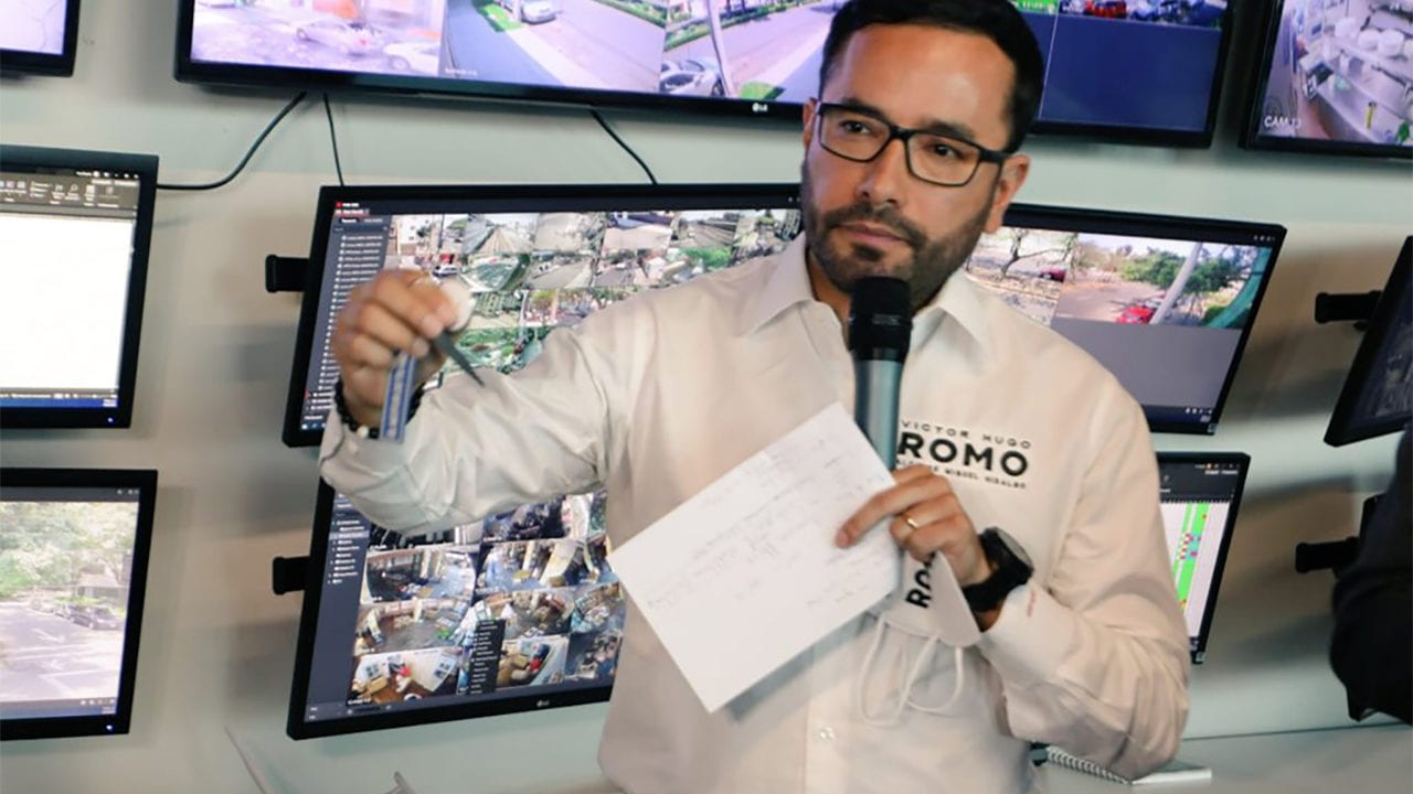 Víctor Romo presenta plan de seguridad 2021-2024 para Miguel Hidalgo