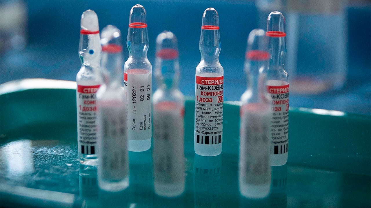 Rusia dotará con 110 millones de vacunas Sputnik V a Unicef