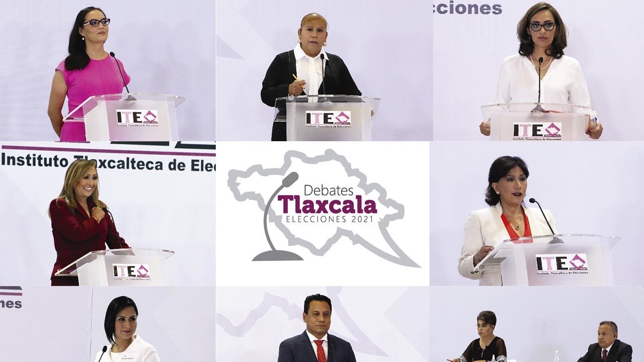 Candidatos al gobierno de Tlaxcala se enfrentarán el domingo en el último debate