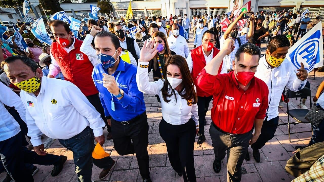 oposicion alianza Va por México PRI PAN PRD