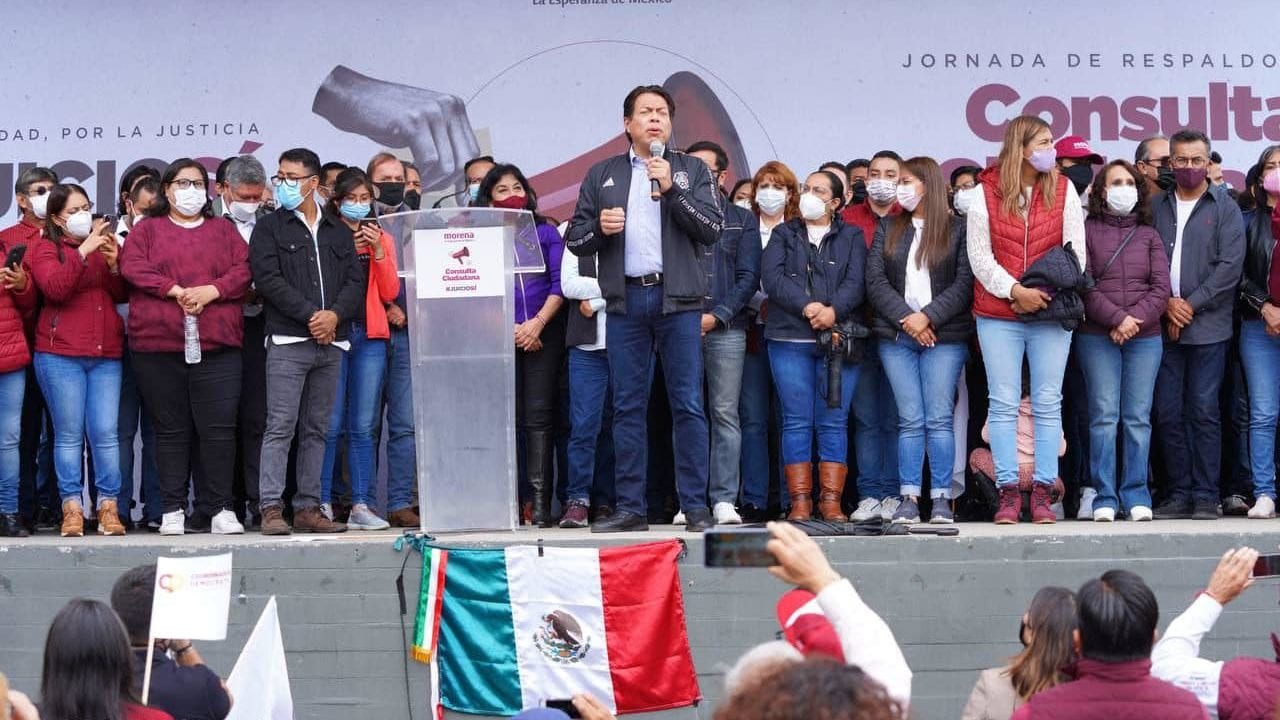 Mario Delgado acusa al INE de obstaculizar Consulta Popular