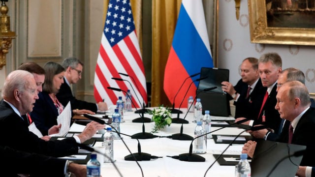 Joe Biden Vladimir Putin US-Russia summit in Geneva