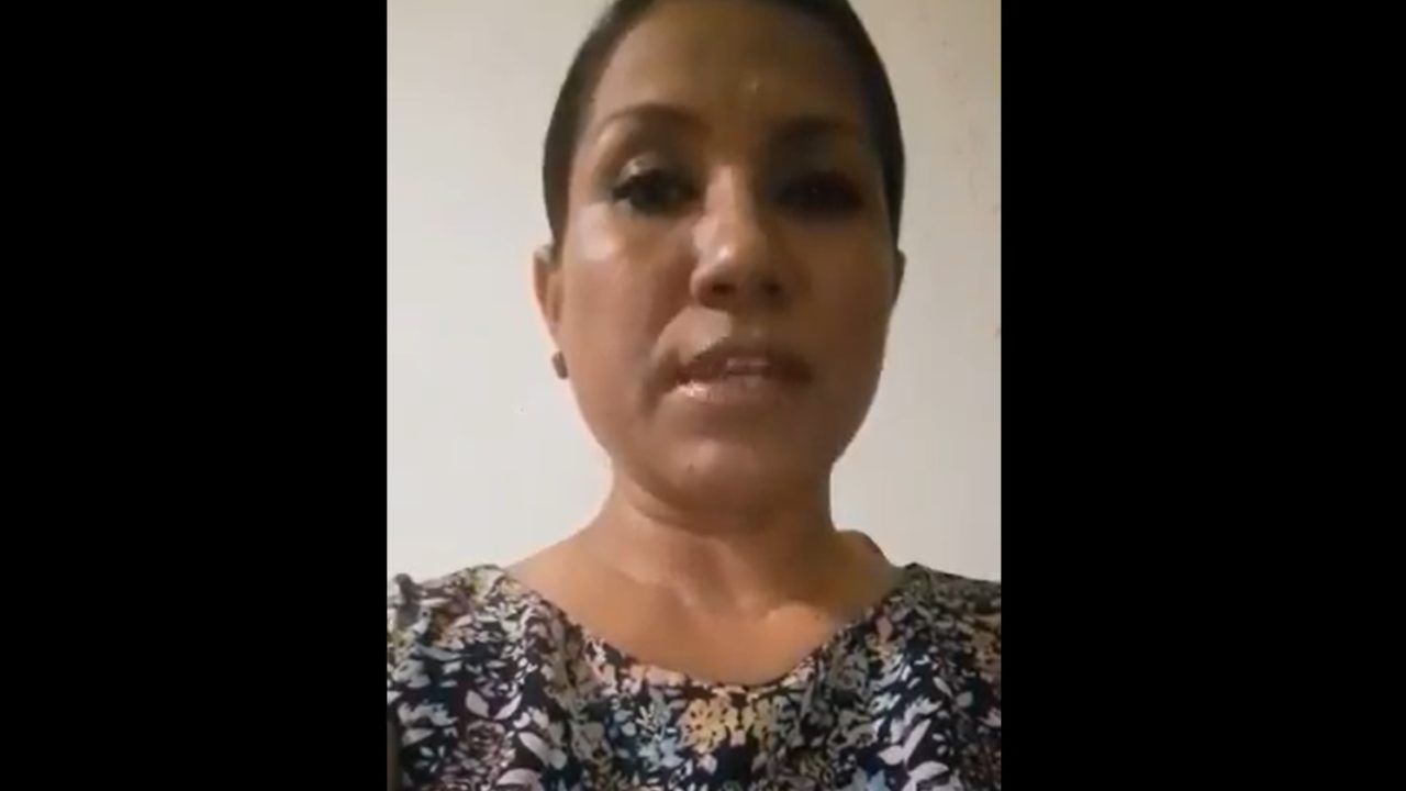 Presunta víctima de Salgado Macedonio pide asilo a Kamala Harris