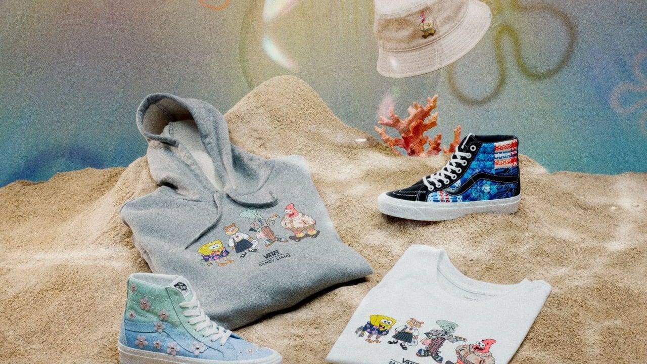 Vans presenta dos sorprendentes y coloridas colecciones de Bob Esponja