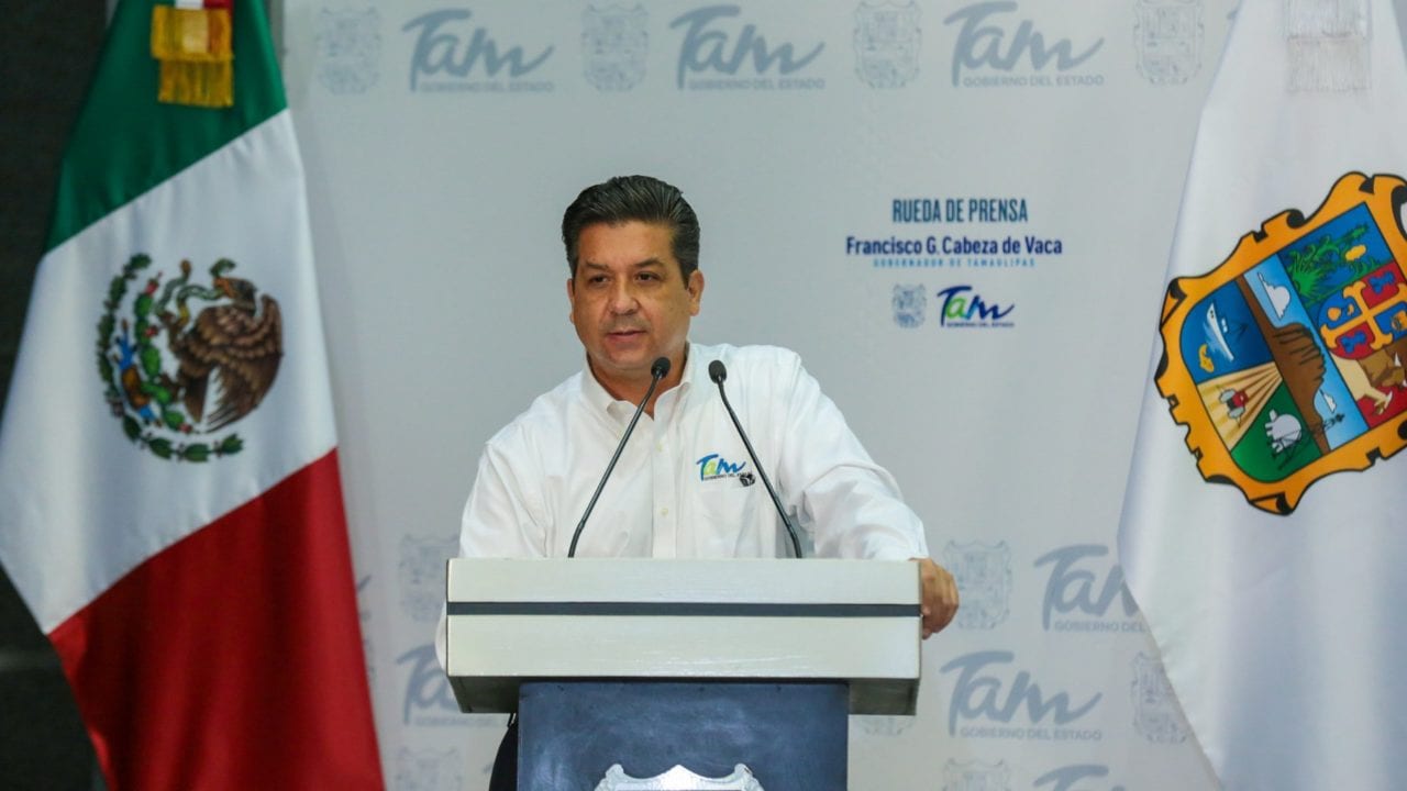 Cabeza de Vaca reprocha a Federación inacción ante crimen organizado en Tamaulipas