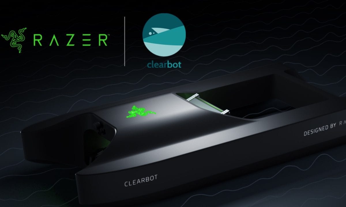 Razer se une a la startup Clearbot y crean un robot que limpia océanos con IA