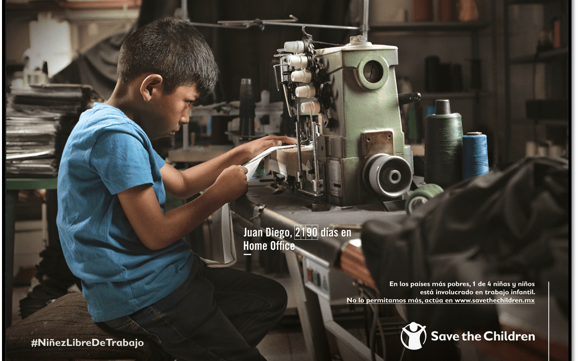¿Y la estrategia para combatir el trabajo infantil?