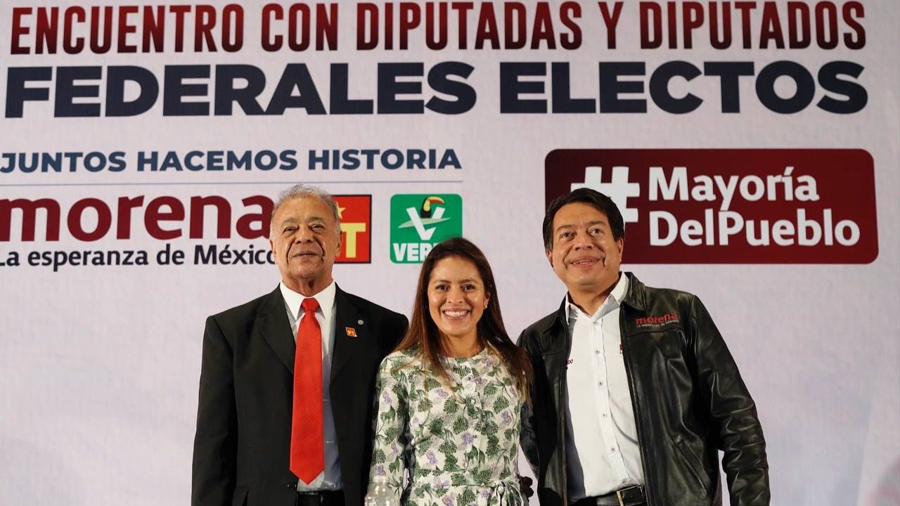 Pese a dudas internas, dirigencias del PT y PVEM cierran filas con AMLO