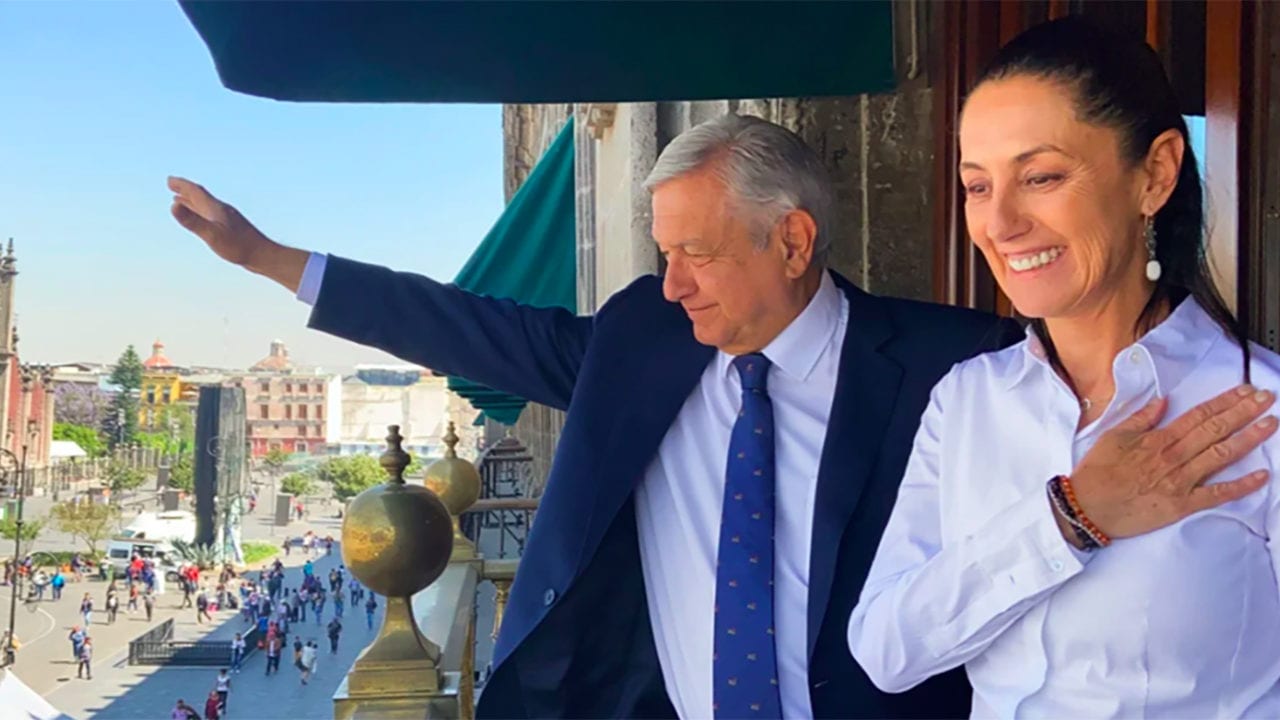 Sheinbaum secunda a AMLO y acusa que hubo una campaña contra Morena