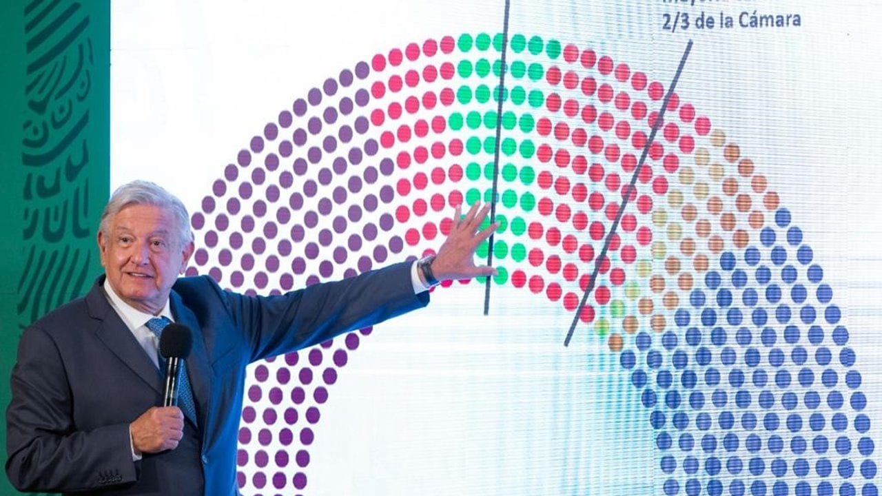 AMLO insiste en mirar al PRI para lograr mayoría calificada en San Lázaro