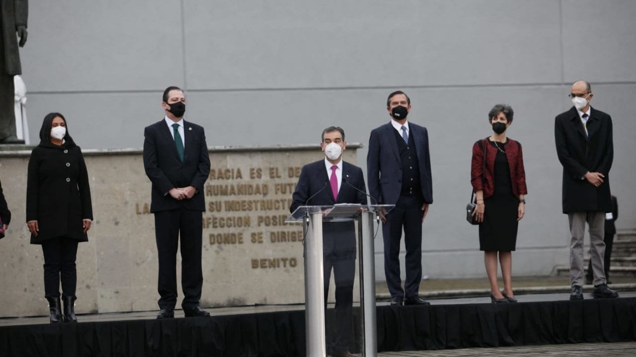 INE pide a fuerzas políticas respetar resultados de las elecciones