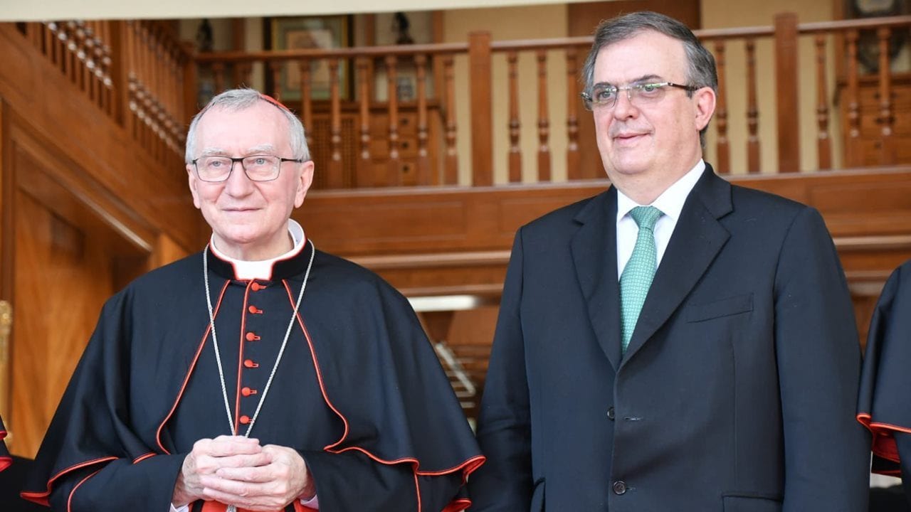 Secretario de Estado del Vaticano pide a México superar división y violencia