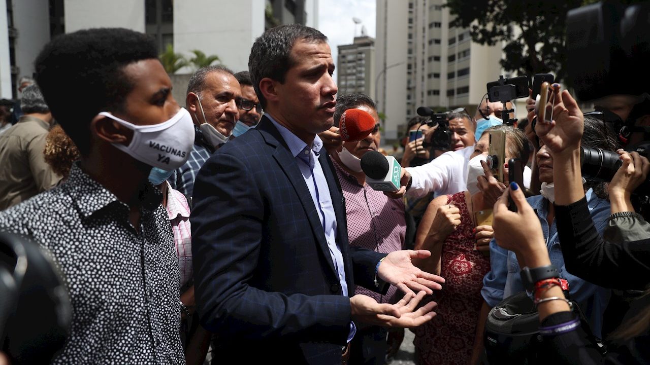 Guaidó denuncia intento de arresto en Venezuela