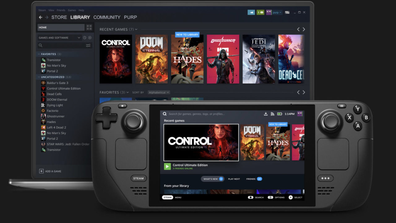 Steam lanza una consola tipo Nintendo Switch; busca convencer a sus 120 millones de usuarios