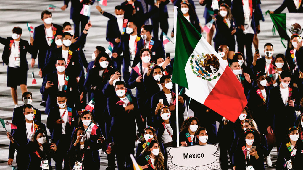 Delegación mexicana olimpiadas Tokio
