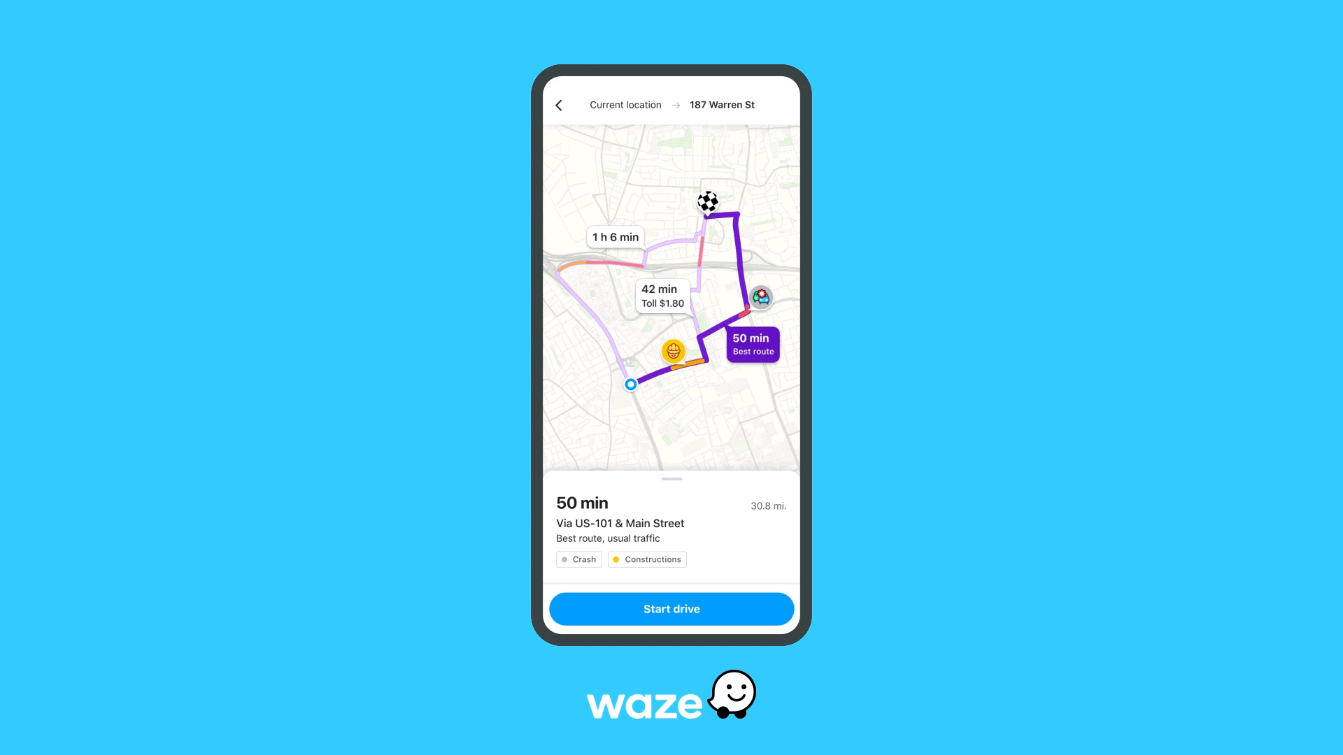 Ahora Waze te dirá por qué vas a llegar tan tarde