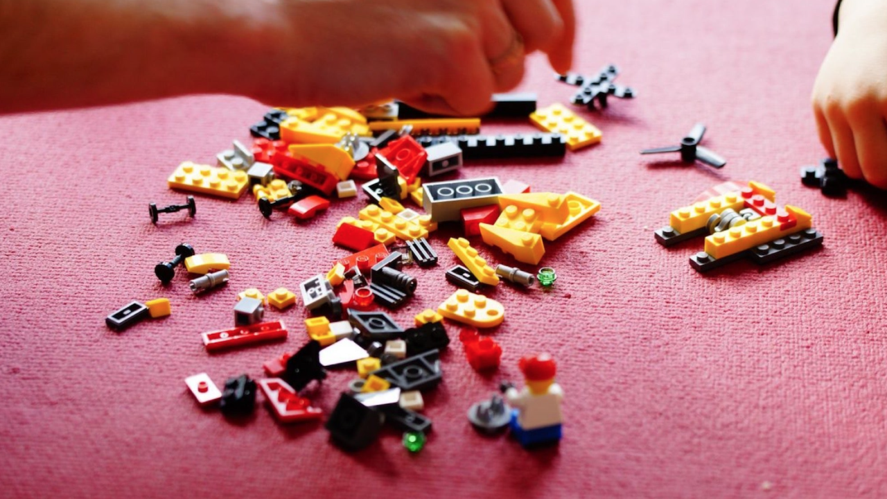 Cámara de fotos hecha con piezas Lego y que funciona