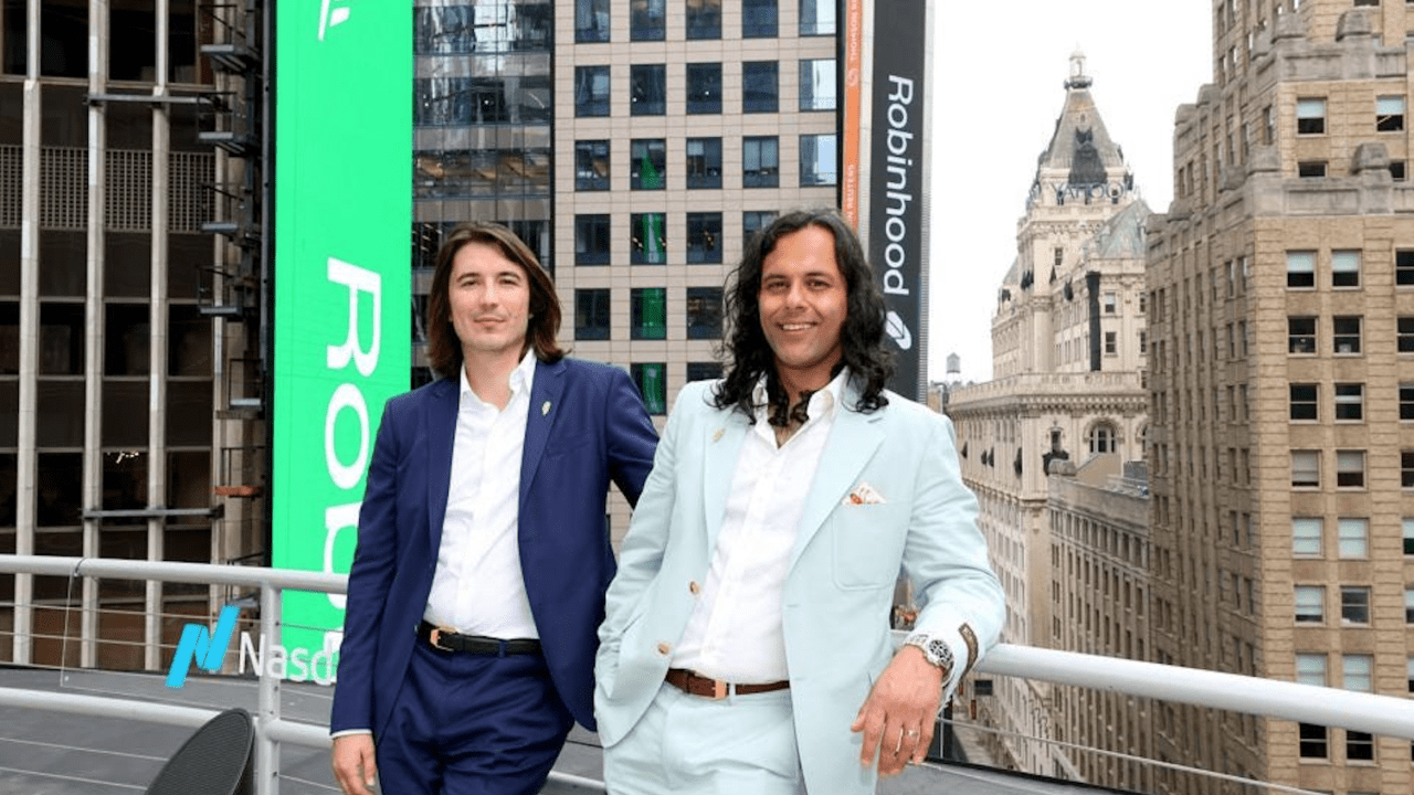 Luego de OPI decepcionante, fundadores de Robinhood valen miles de millones de dólares
