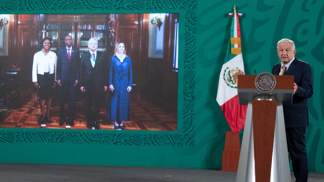 López Obrador lamenta asesinato de presidente de Haití