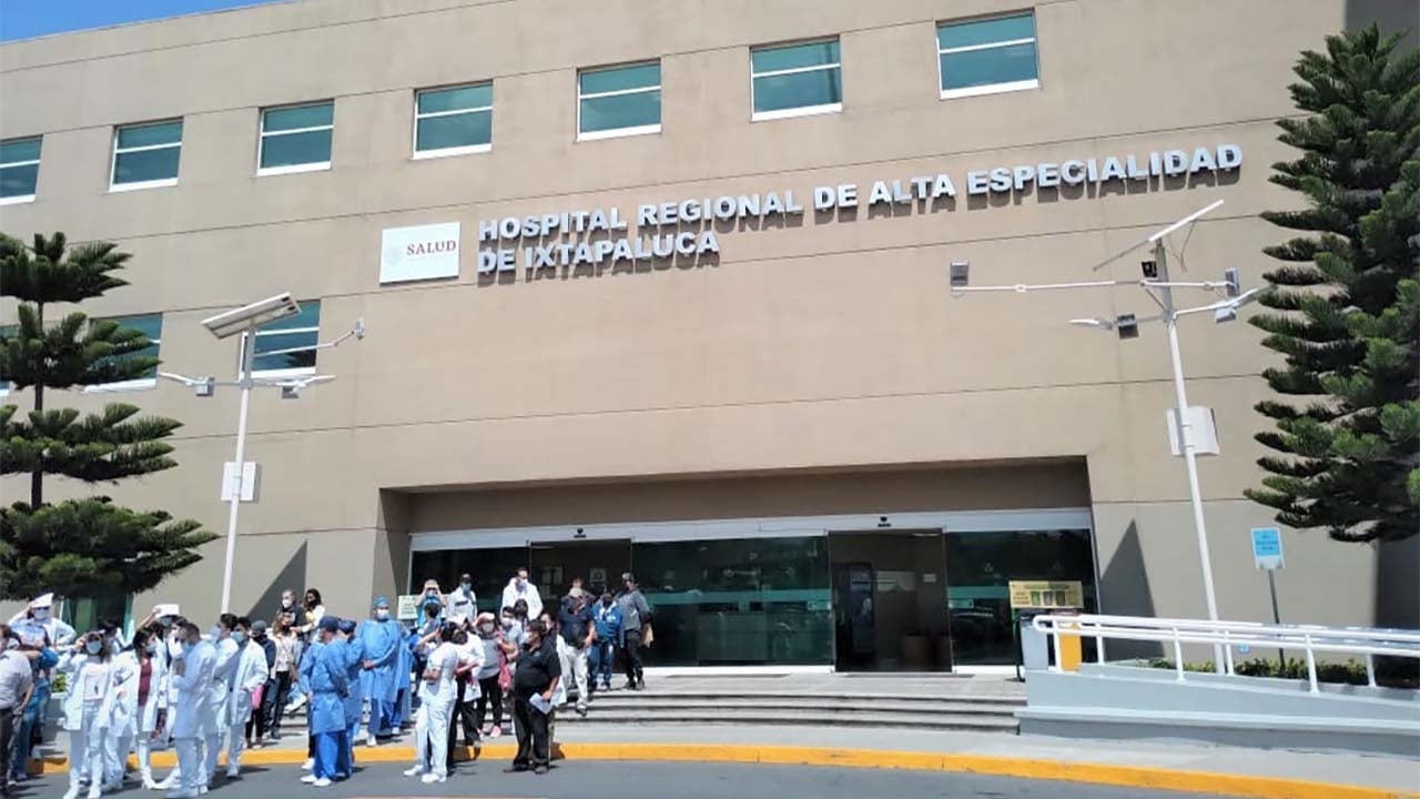 Realizan reconversión en Hospital Regional de Alta Especialidad de Ixtapaluca