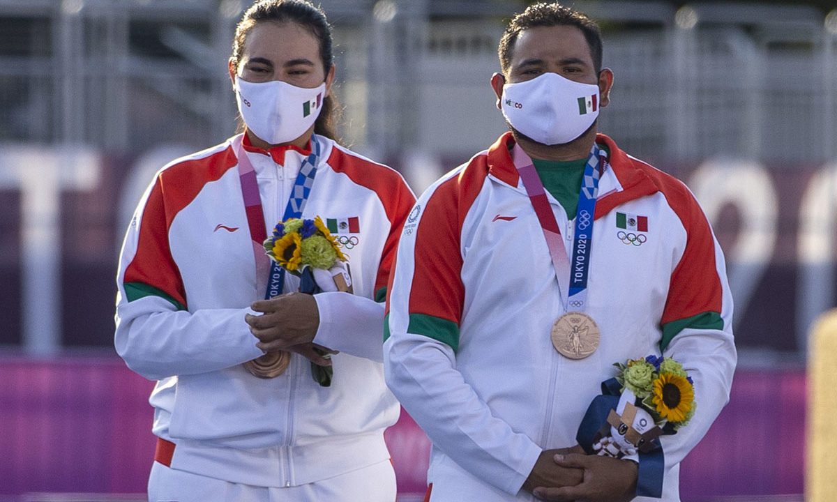 La primera medalla para México en Tokio llega en tiro con arco