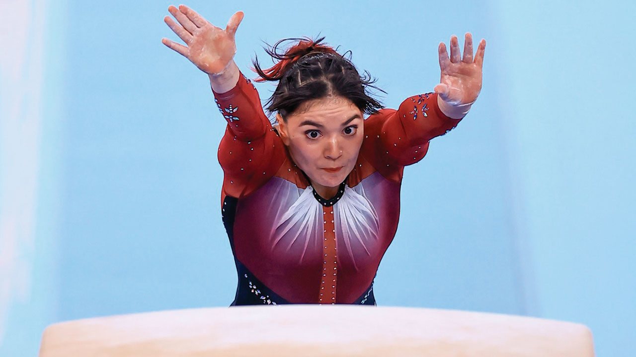 Alexa Moreno gana oro en la Copa Mundial de Gimnasia Artística de París