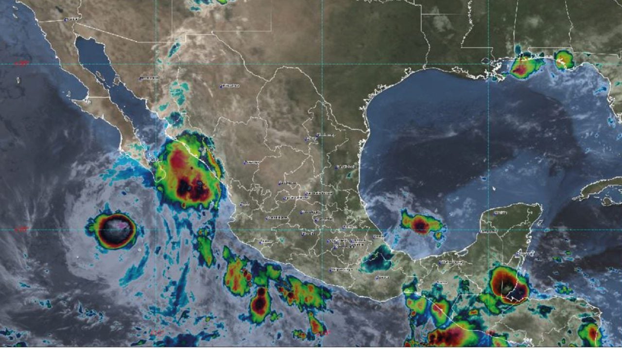 Se forma la tormenta Marty de remanentes de Grace; causa lluvias en estados del Pacífico
