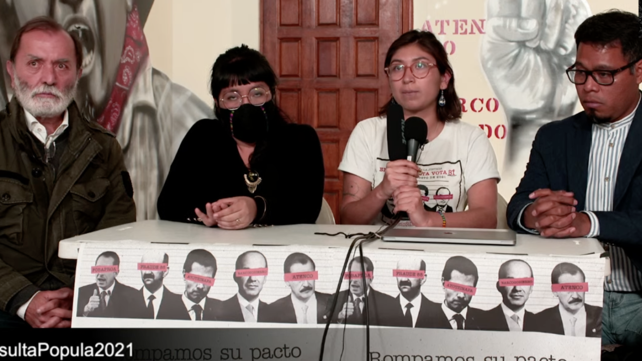 Convocan civiles a formar Tribunal del Pueblo tras consulta