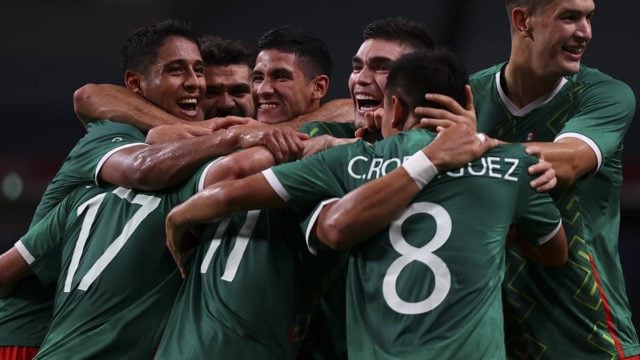 México vence 3-1 a Japón y se queda con el bronce en el fútbol masculino