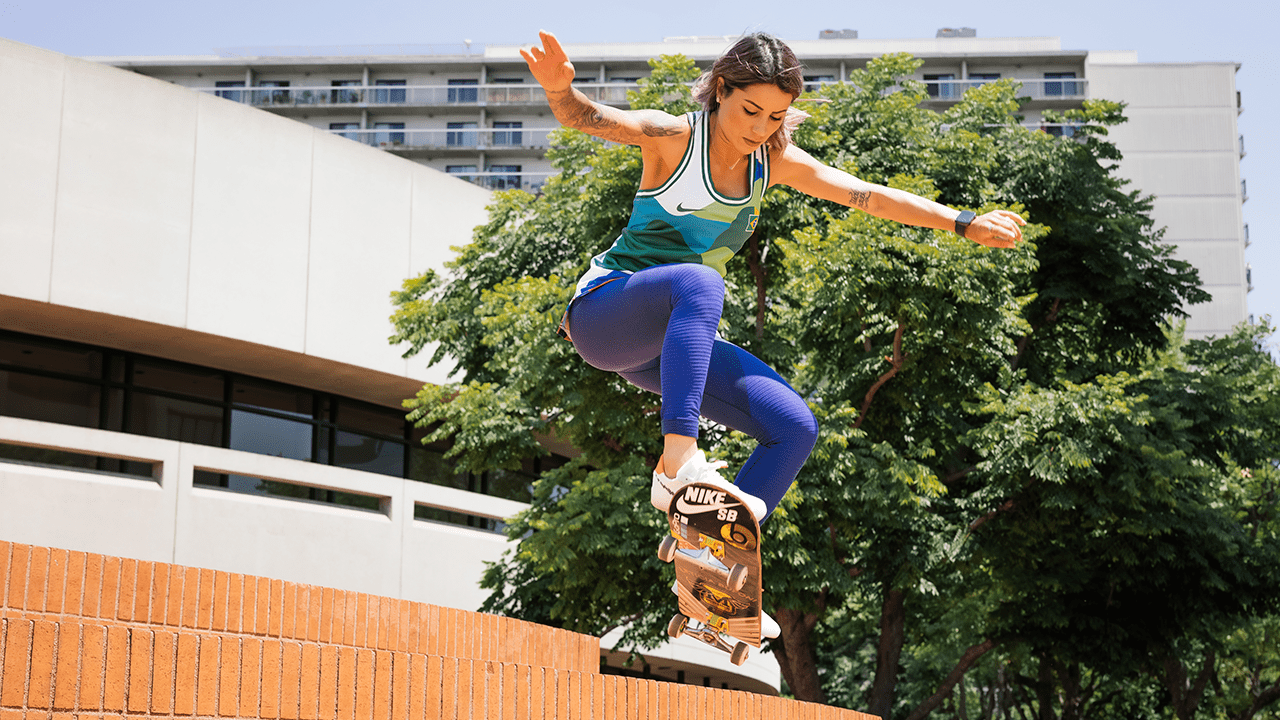 Así la magia creativa de los uniformes de skateboarding que brillaron en Tokio