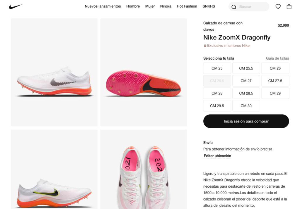 Tenis Nike Zoom generan controversia vez, ahora en Juegos Olímpicos