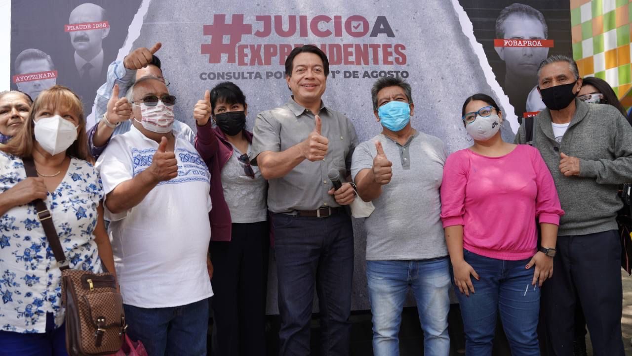 Adelanta Delgado, Morena reformará consulta popular