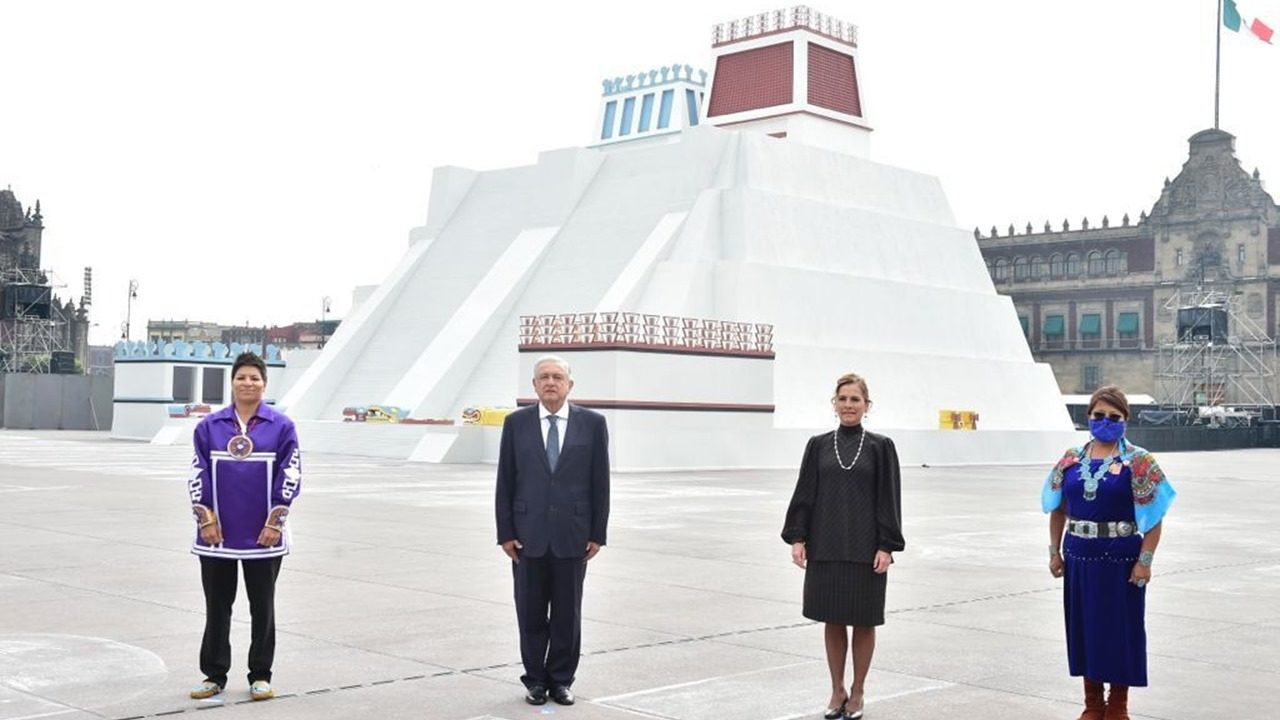 AMLO pide perdón a indígenas por ‘ocupación militar’ española en 1521
