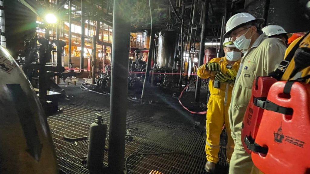pemex plataforma incendio