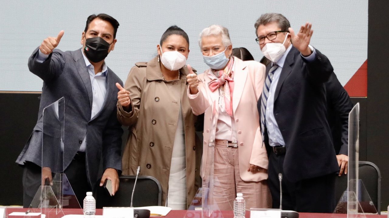 Morena elige a Sánchez Cordero como su candidata a presidir el Senado