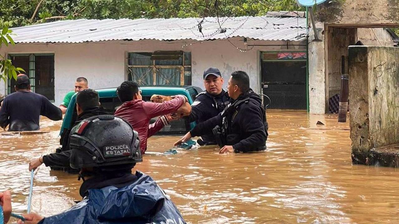 Grace deja al menos 8 fallecidos e inundaciones tras su paso por Veracruz