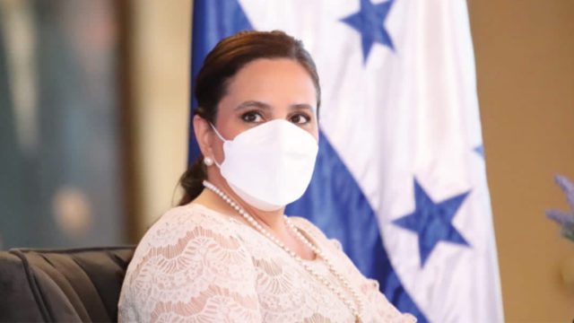 ana garcía primera dama Honduras