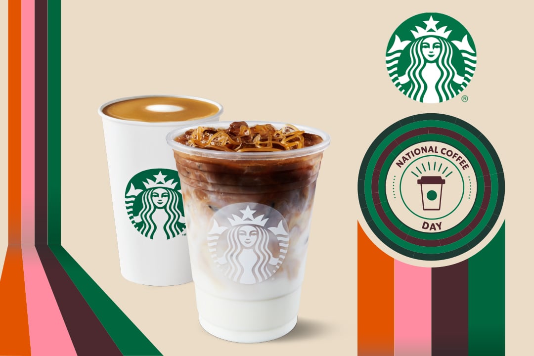 Starbucks celebra el Día Nacional del Café con 2×1 en bebidas de su barra de espresso