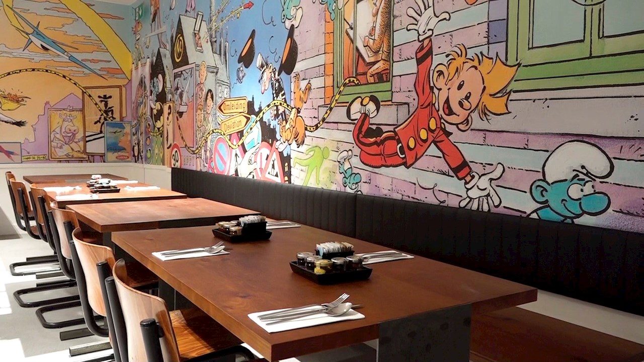 Abre el primer hotel dedicado al cómic en Bruselas