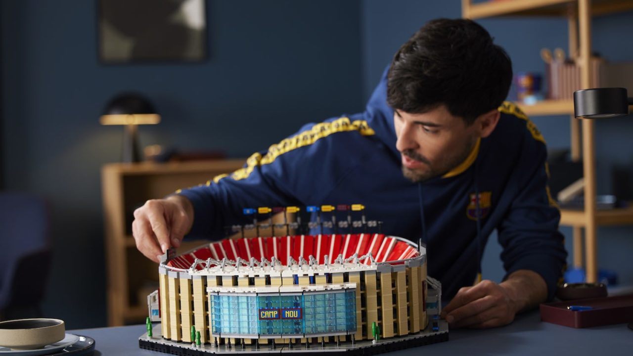 LEGO presenta su modelo a escala del estadio FC Barcelona