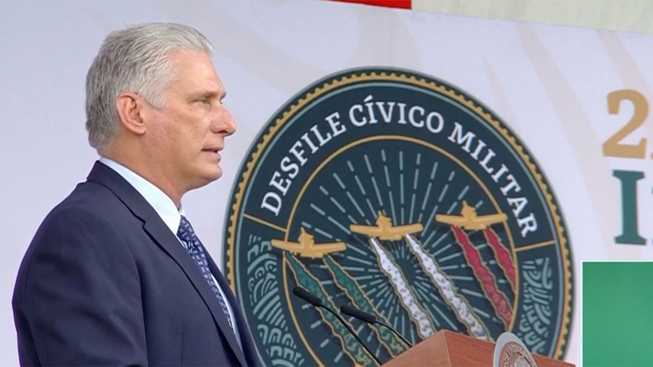 Díaz-Canel ratifica voluntad de Cuba para estrechar la relación con México