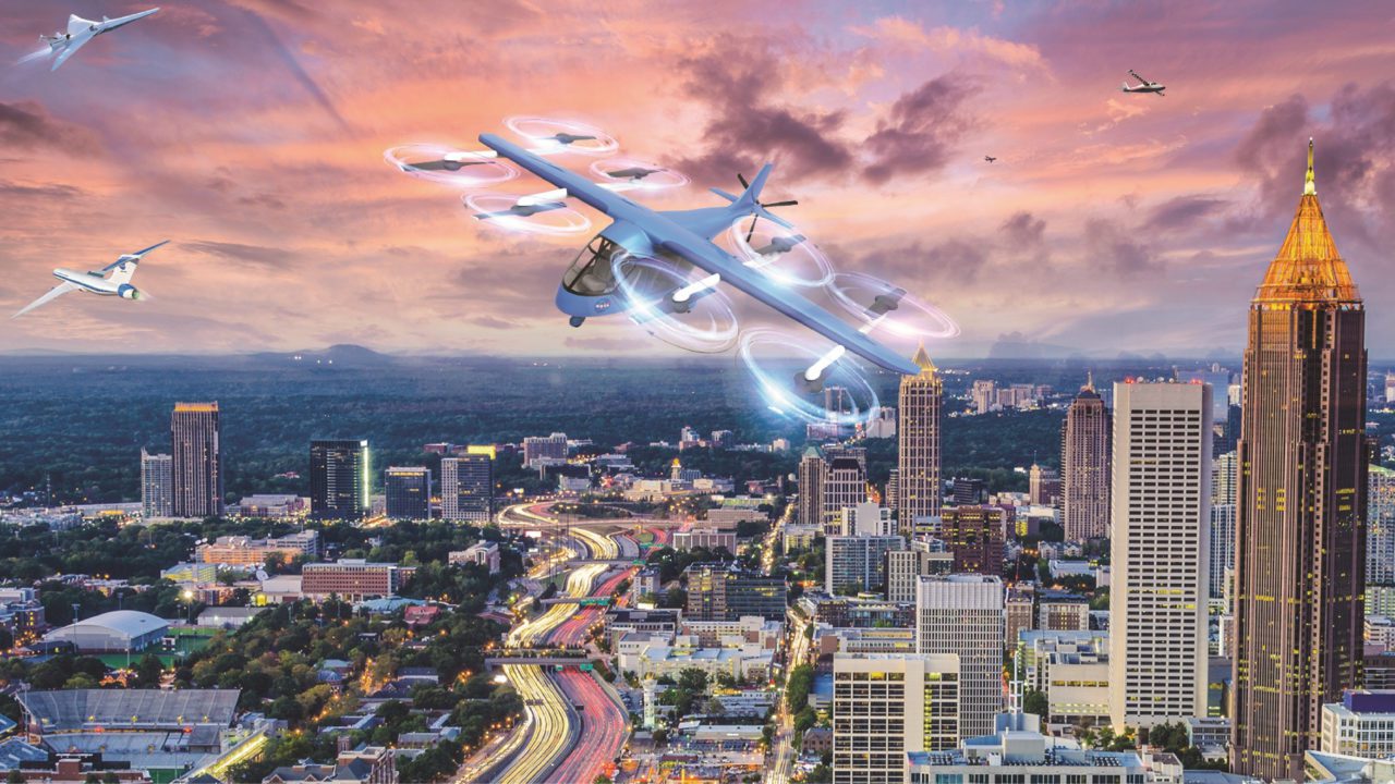 La NASA comienza pruebas de taxis aéreos en California