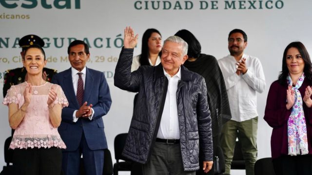 El presidente López Obrador en la CDMX. Foto: Presidencia