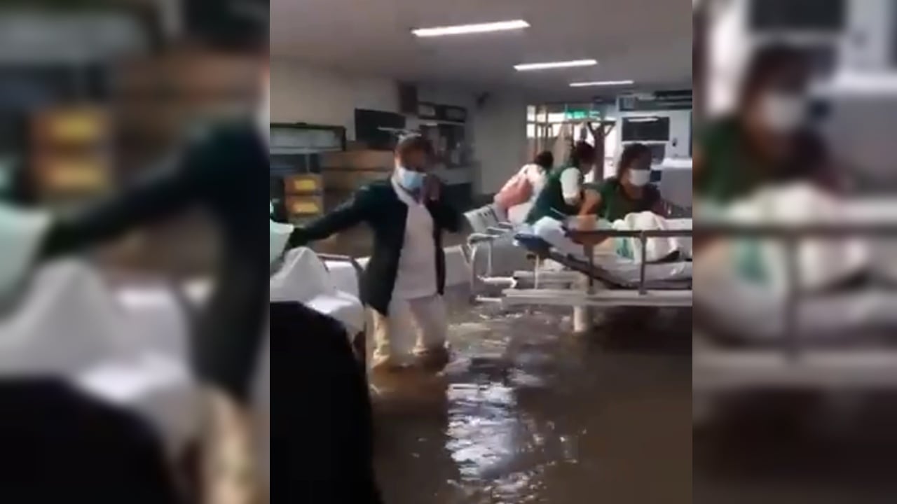 Se eleva el saldo mortal por la inundación del hospital general de Tula, Hidalgo