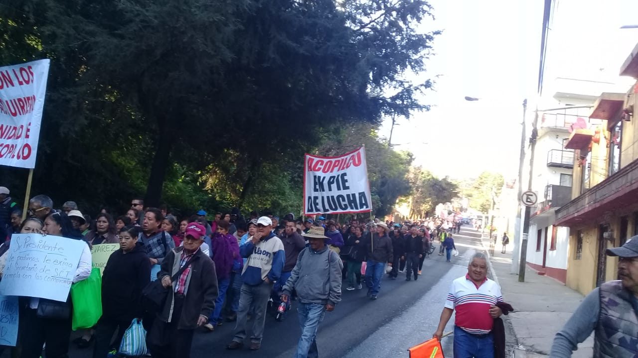 SCT adeuda 100 mdp a comuneros por afectaciones del Tren México-Toluca