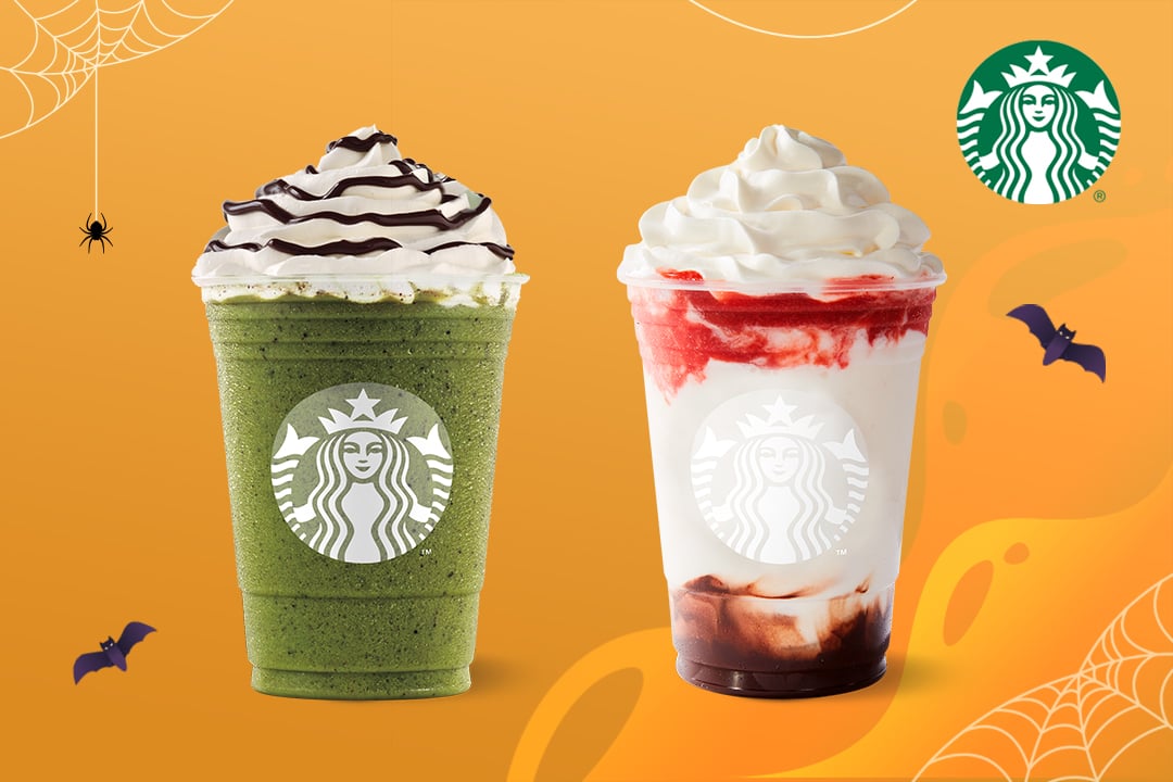 Conoce a Frappula y Franken Frappuccino, dos bebidas especiales que tendrá Starbucks esta temporada