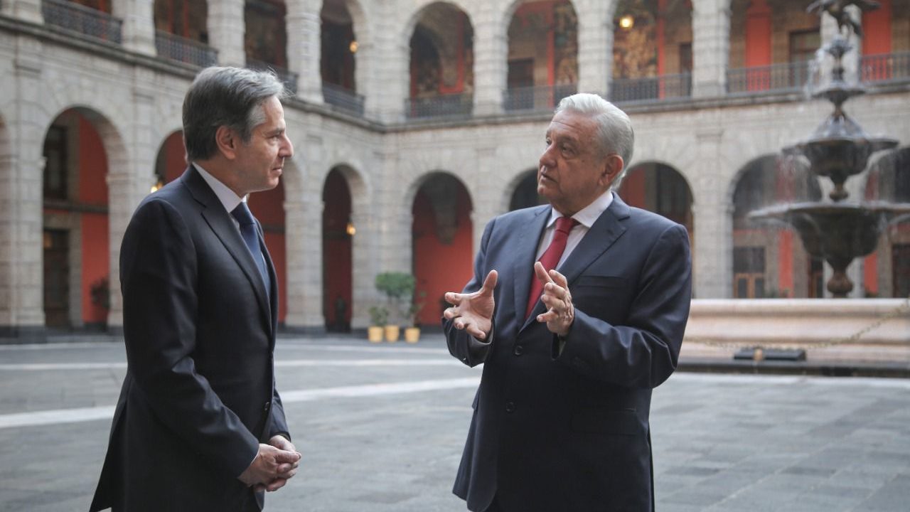 Estamos dispuestos a cooperar con respeto a soberanías, dice AMLO a Blinken